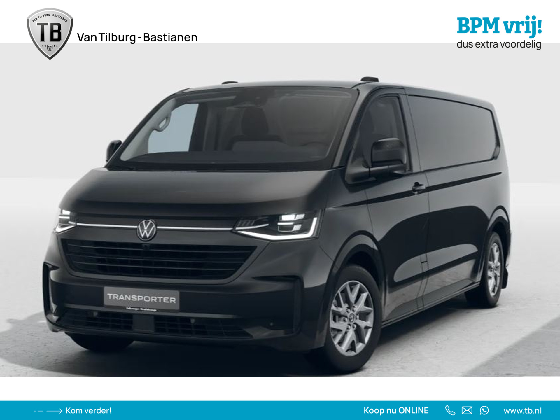 Volkswagen - Transporter 2.0 TDI 110kW 150PK L2H1 Bulli AUT - 2024