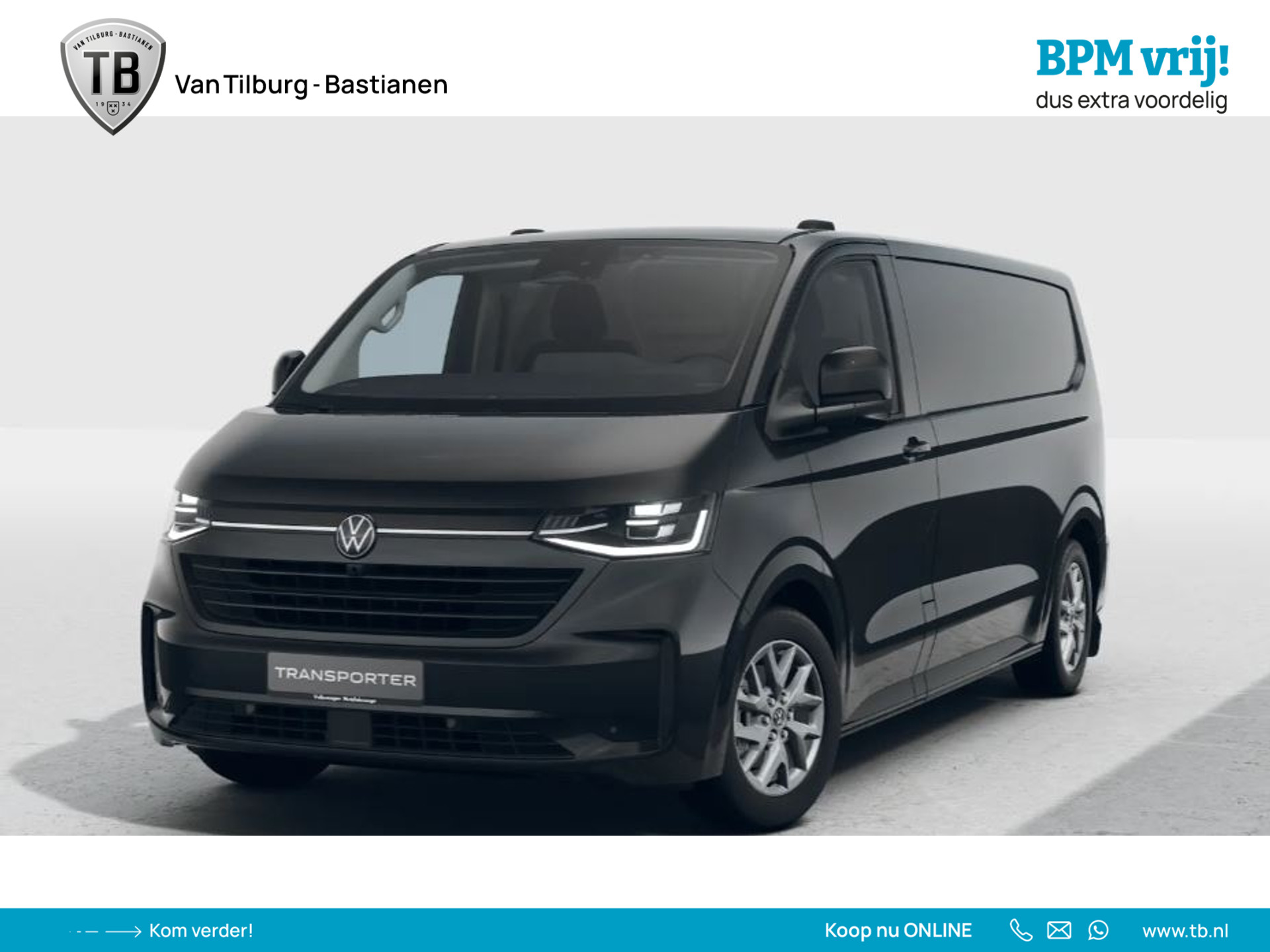 Volkswagen - Transporter 2.0 TDI 125kW 170PK L2H1 Bulli AUT - 2024