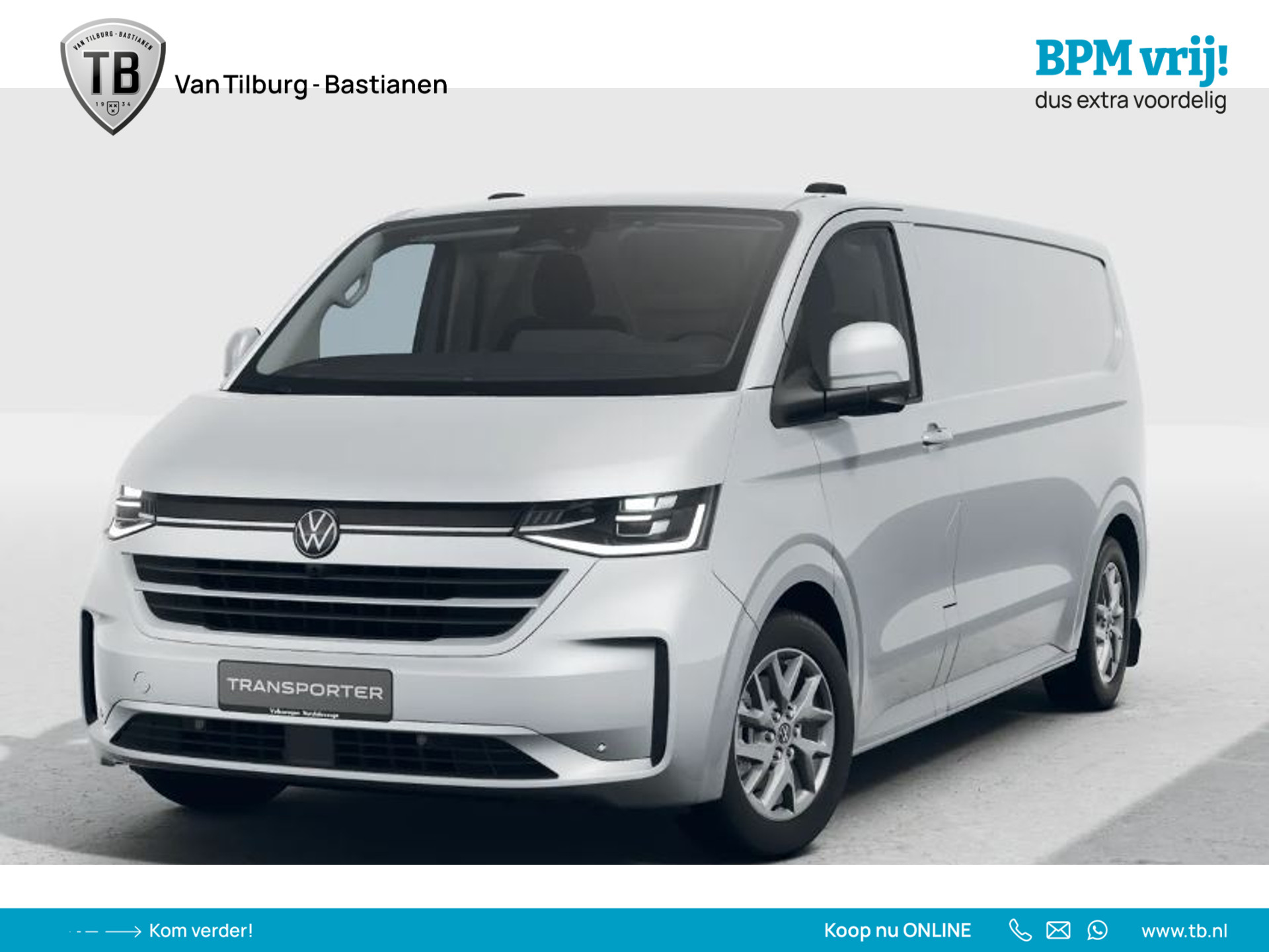 Volkswagen - Transporter 2.0 TDI 125kW 170PK L2H1 Bulli AUT - 2024