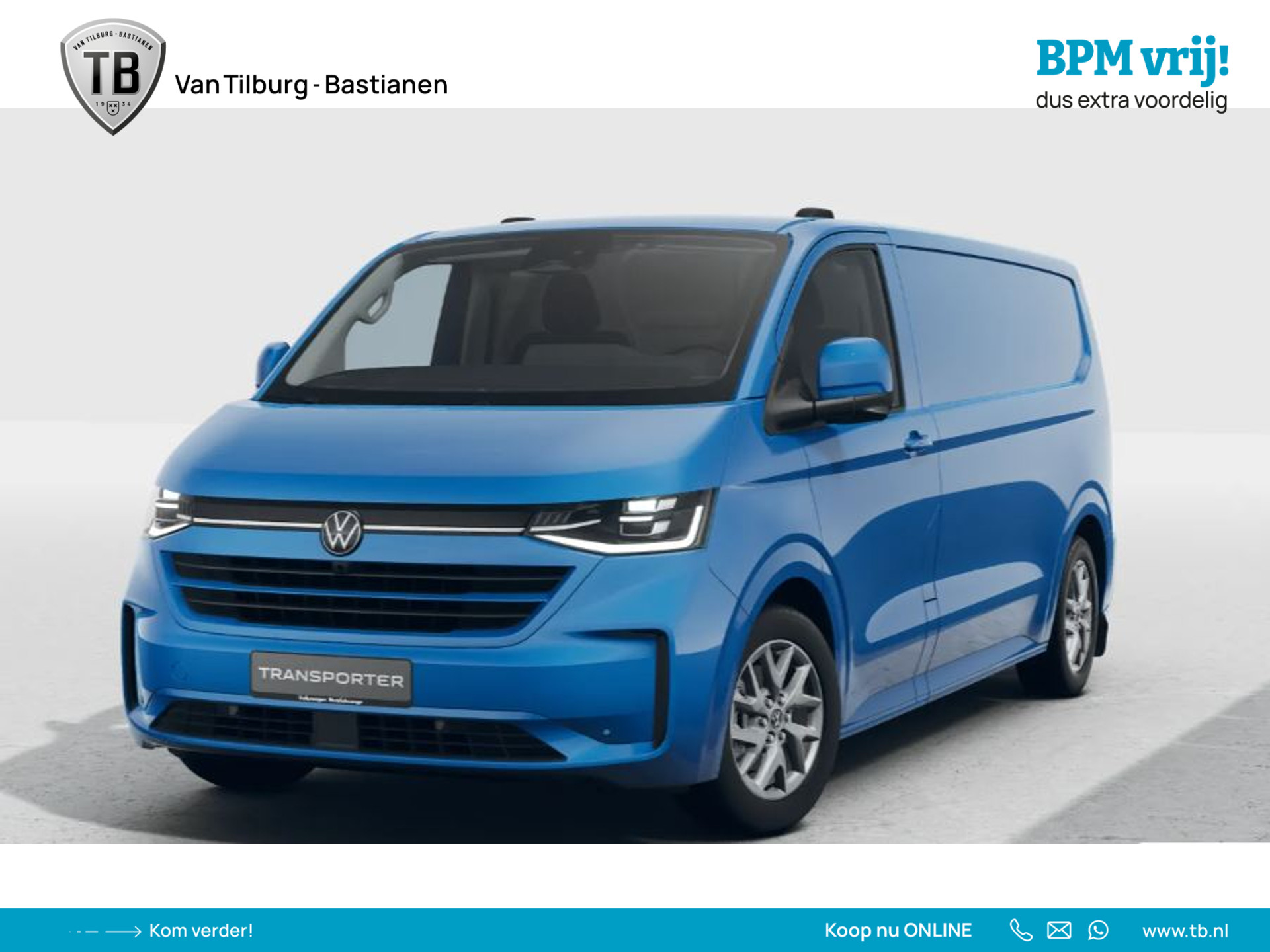 Volkswagen - Transporter 2.0 TDI 125kW 170PK L2H1 Bulli AUT - 2024