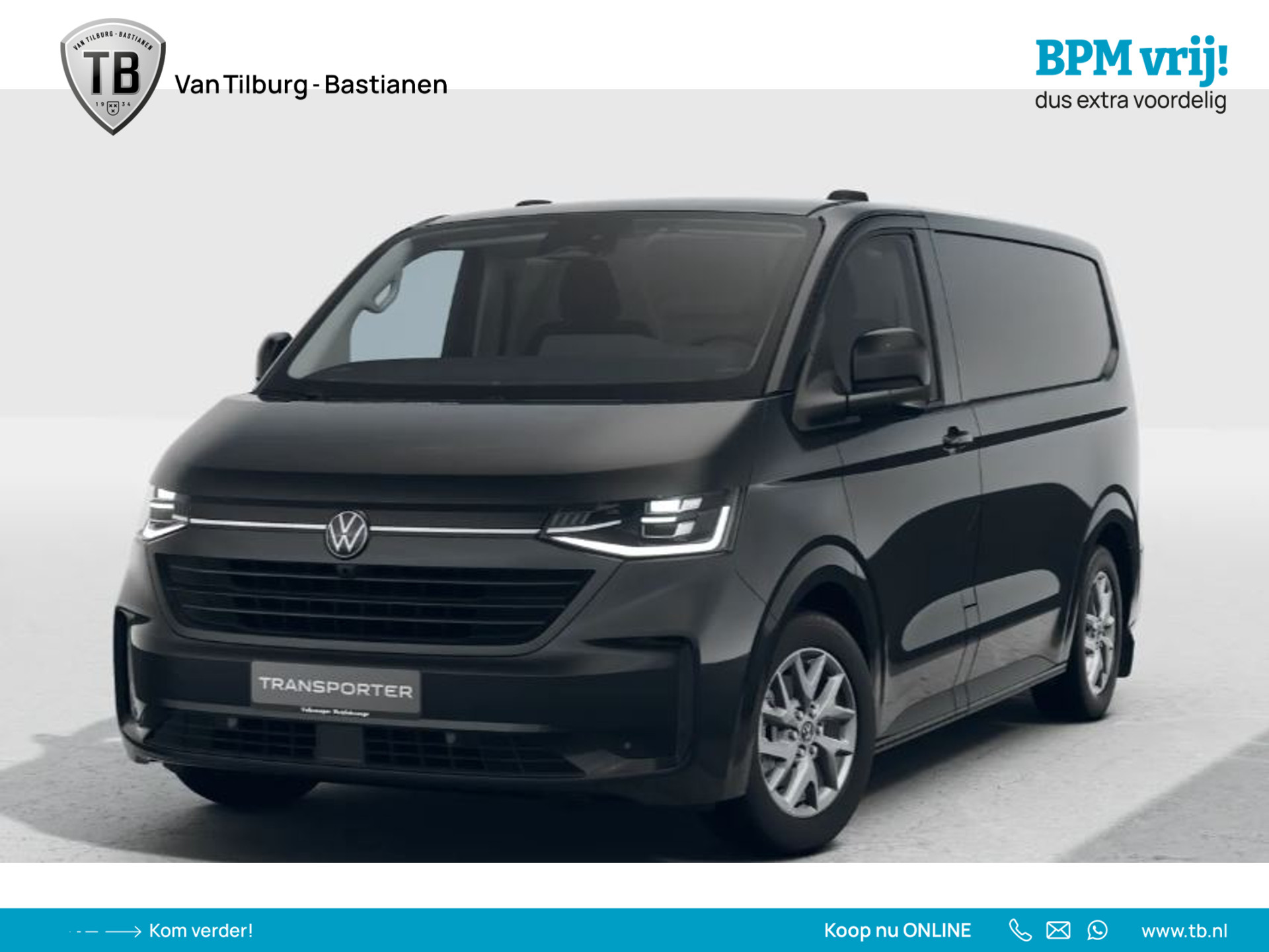 Volkswagen - Transporter 2.0 TDI 125kW 170PK L1H1 Bulli AUT - 2024