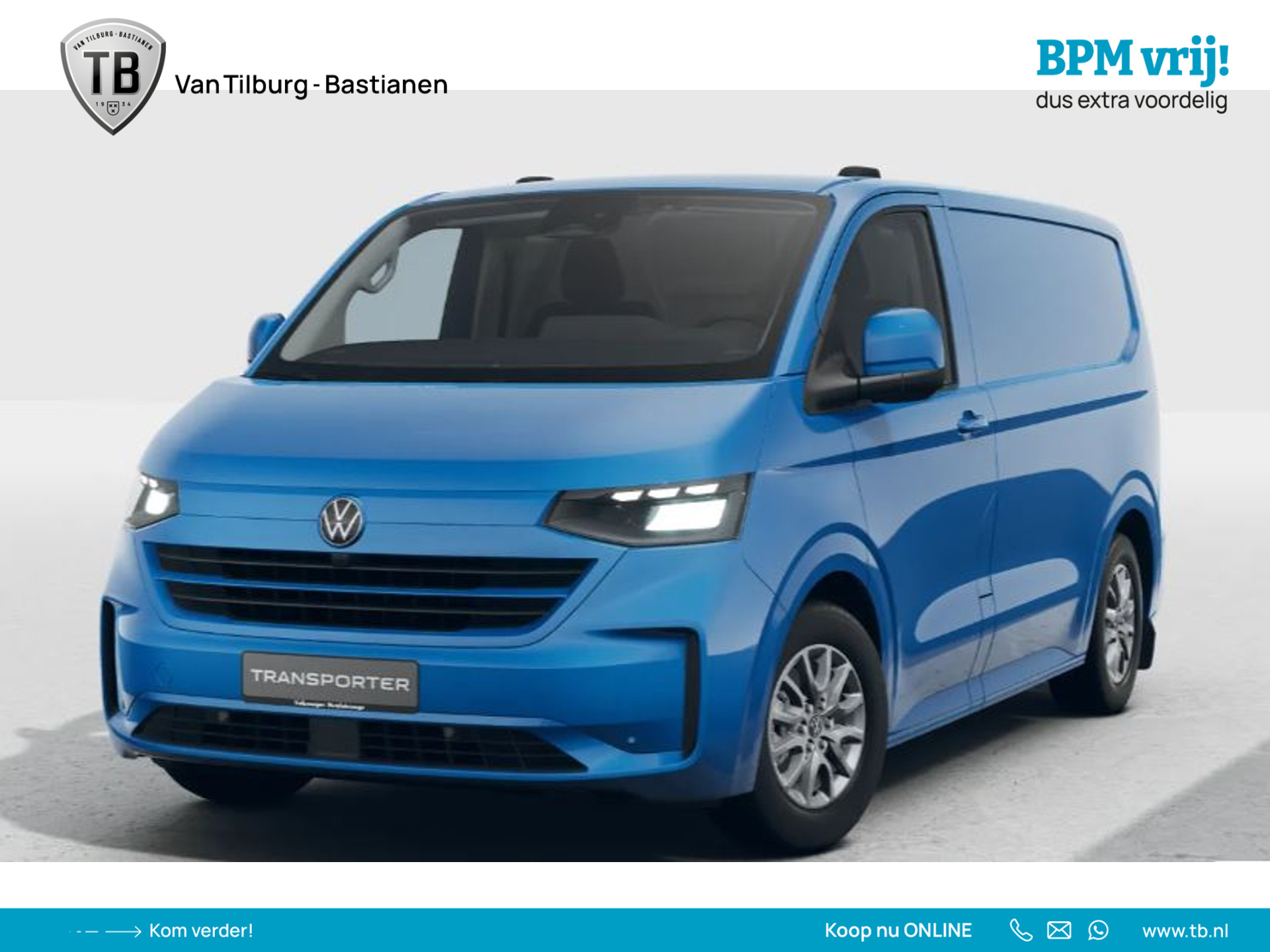 Volkswagen - Transporter 2.0 TDI 110kW 150PK L1H1 Style - 2024